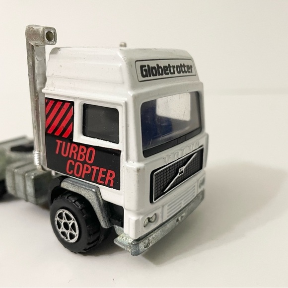 Vtg Majorette Super Movers Globetrotter Augusta Turbo Copter Transport Flaws - Picture 16 of 16